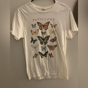 Urban Outfitters butterfly tee, size small